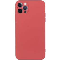 Mobigear Color iPhone 15 Pro Max Hoesje Flexibel TPU Backcover - Rood