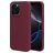 Mobiparts iPhone 16 Pro Max Siliconen Hoesje Backcover - Plum Red