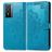 Mobigear Mandala Vivo Y76 Hoesje Bookcase Portemonnee - Blauw