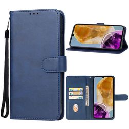 Mobigear Wallet Samsung Galaxy M15 Hoesje Bookcase Portemonnee - Blauw