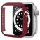 Mobigear Colors Apple Watch - 45 mm Hardcase Hoesje - Bordeaux Rood