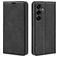 Mobigear Retro Slim Samsung Galaxy S25 FE Hoesje Bookcase Portemonnee - Zwart