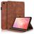 Mobigear Tree Samsung Galaxy Tab S11 Hoes Bookcase + Stylus Houder - Bruin