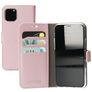 Mobiparts Saffiano Wallet iPhone 11 Pro Hoesje Bookcase Portemonnee - Roze