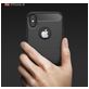Mobigear Brushed Slim iPhone XR Hoesje Flexibel TPU Backcover - Marineblauw