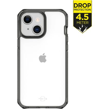 ITSkins SupremeClear iPhone 13 Hoesje Hardcase Backcover Shockproof - Transparant / Zwart