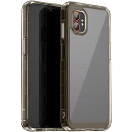 Mobigear Crystal Samsung Galaxy Xcover 7 Pro Hoesje Hardcase Backcover - Grijs Mobigear Crystal Samsung Galaxy Xcover 7 Pro Hoesje Hardcase Backcover - Grijs