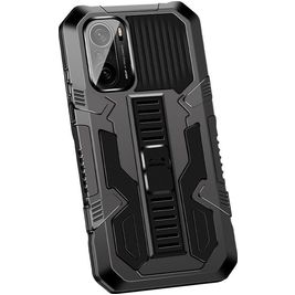 Mobigear Armor Stand Xiaomi Mi 11i Hoesje Hardcase Backcover Shockproof met Standaard - Zwart