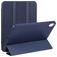 Mobigear Tri-Fold Gel iPad Mini 6 (2021) Hoes TPU,Kunstleer Bookcase - Donkerblauw