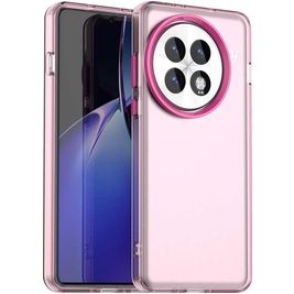 Mobigear Crystal OnePlus 13 Hoesje Hardcase Backcover - Rood