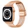Mobigear Kopenhagen Stalen Apple Watch Bandje Klemsluiting - 49/46/45/44 mm - Roségoud