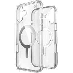 Speck Presidio Perfect Clear Doorzichtig iPhone 16 Plus MagSafe Hoesje Hardcase Backcover Shockproof - Transparant