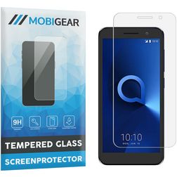 Mobigear Alcatel 1 Glazen Screenprotector - Case Friendly