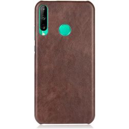 Mobigear Excellent Huawei P40 Lite E Hoesje Hardcase Backcover - Cognac