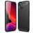 Mobigear Brushed Slim iPhone 14 Hoesje Flexibel TPU Backcover - Zwart