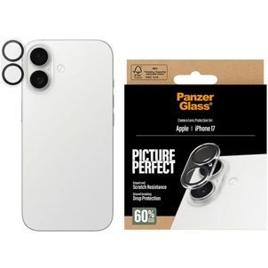 PanzerGlass Picture Perfect iPhone 17 Glazen Camera Lens Protector - Case Friendly