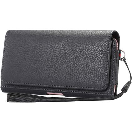 Mobigear Deluxe Belt Broekriemhoesje (max 16 cm x 8,3 cm) - Riemtasje - Holster - Zwart