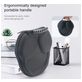 Mobigear Zipper Box Apple AirPods Max Hardcase Hoesje - Zwart