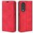 Mobigear Retro Slim HONOR 70 Hoesje Bookcase Portemonnee - Rood