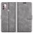 Mobigear Wallet Motorola Moto G20 Hoesje Bookcase Portemonnee - Grijs