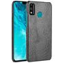 Mobigear Croco HONOR 9X Lite Hoesje Hardcase Backcover - Zwart