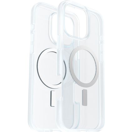 Otterbox React Doorzichtig iPhone 16 Pro Max MagSafe Hoesje Hardcase Backcover Shockproof - Transparant