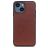 Mobigear Excellent iPhone 14 Hoesje Hardcase Backcover - Bruin