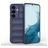 Mobigear Bumpy Samsung Galaxy S24 Hoesje Flexibel TPU Backcover - Donkerblauw