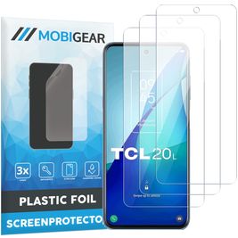 Mobigear TCL 20L Screenprotector Folie - Case Friendly (3-Pack)