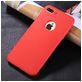 Mobigear FlexGuard iPhone 8 Plus Hoesje Flexibel TPU Backcover - Rood