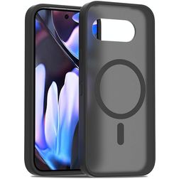 Mobigear Shockproof Google Pixel 9a MagSafe Hoesje Hardcase Backcover - Zwart