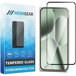 Mobigear Premium Google Pixel 10 Pro Fold Glazen Screenprotector - Case Friendly - Zwart