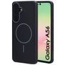 Mobiparts Slim Line Samsung Galaxy A56 MagSafe Hoesje Hardcase Backcover - Onyx Black