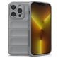 Mobigear Bumpy iPhone 14 Pro Hoesje Flexibel TPU Backcover - Grijs