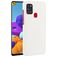 Mobigear Croco Samsung Galaxy A21s Hoesje Backcover - Wit