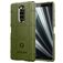 Mobigear Rugged Shield Sony Xperia 1 Hoesje Flexibel TPU Backcover Shockproof - Groen