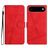 Mobigear Stitch iPhone Air Hoesje Bookcase Portemonnee - Rood
