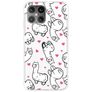 Mobigear Design iPhone 12 Pro Max Hoesje Flexibel TPU Backcover - Alpaca