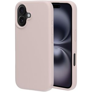Mobiparts iPhone 16 Siliconen Hoesje Backcover - Soft Salmon