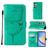 Mobigear Butterfly Samsung Galaxy A35 Hoesje Bookcase Portemonnee - Groen