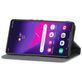 Mobigear Retro Slim Samsung Galaxy S25 Ultra Hoesje Bookcase Portemonnee - Grijs