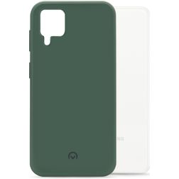 Mobilize Rubber Gelly Samsung Galaxy M12 Hoesje Flexibel TPU Backcover - Matt Green