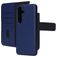 Mobiparts Samsung Galaxy S25 Hoesje Echt Leer Uitneembare 2in1 Bookcase Portemonnee - Blauw