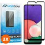 Mobigear Premium Samsung Galaxy A22 5G Glazen Screenprotector - Case Friendly - Zwart (3-Pack)