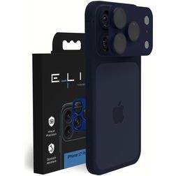 Elite iPhone 17 Pro Max Aluminum Camera Protector - Case Friendly - Blauw