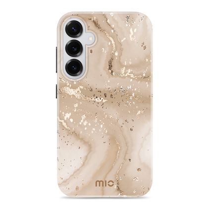 MIO Samsung Galaxy S26 Plus MagSafe Hoesje Hardcase Backcover - Gold Marble