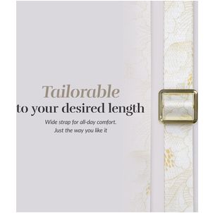 MIO Lanyard Universeel Telefoonkoord Verstelbaar - White Roses