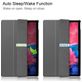 Mobigear Tri-Fold Lenovo Tab P11 Plus Gen 1 Hoes Bookcase - Grijs