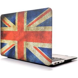 Mobigear Design MacBook Air 13 Inch (2010-2019) Hoes Hardshell Laptopcover MacBook Case - UK Flag - Model A1369 / A1466