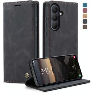 CaseMe 013 Samsung Galaxy S26 Hoesje Bookcase Portemonnee - Zwart